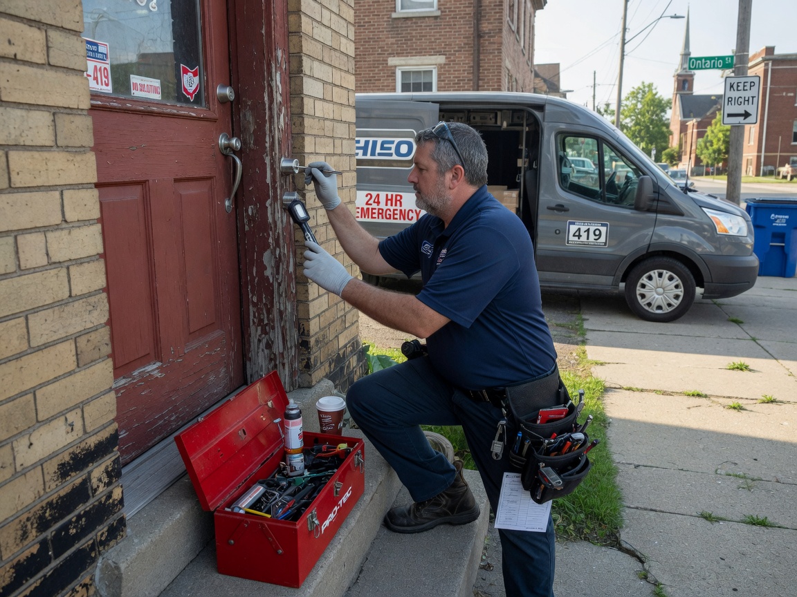 Emergency Locksmith by Rapid Key Locksmith in Toledo, OH